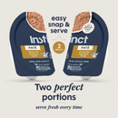 Instinct Pate Grain Free Real Duck Entree in Gravy Wet Cat Food (2.64 oz split cup x 12 pack) - Cat Food 2