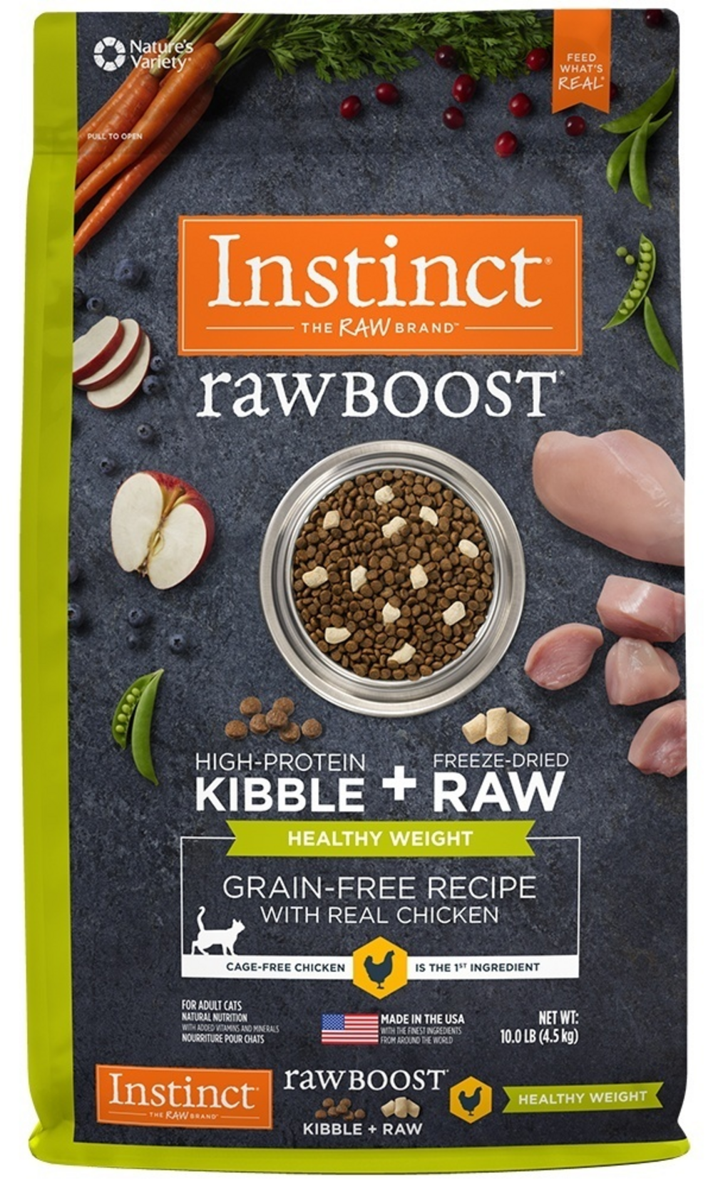 Chicken Boost Instinct Raw Boost Healthy Weight Grain-Free Chicken Dry