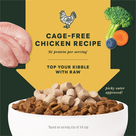 Instinct Raw Boost Mixers Freeze-Dried Raw Chicken Meal Topper for Dogs - Dog Treats 2