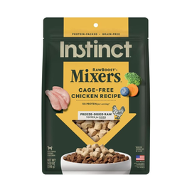 Instinct Raw Boost Mixers Freeze-Dried Raw Chicken Meal Topper for Dogs - 14 oz - Dog Treats 1