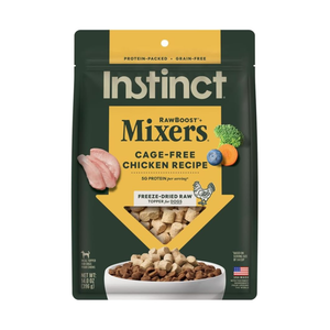 Instinct Raw Boost Mixers Freeze-Dried Raw Chicken Meal Topper for Dogs - 14 oz - Dog Treats 1