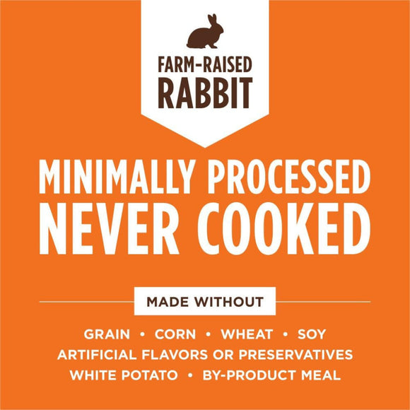 Instinct Raw Boost Mixers Freeze-Dried Raw Rabbit Meal Topper for Cats (6 oz) - Cat Treats 6