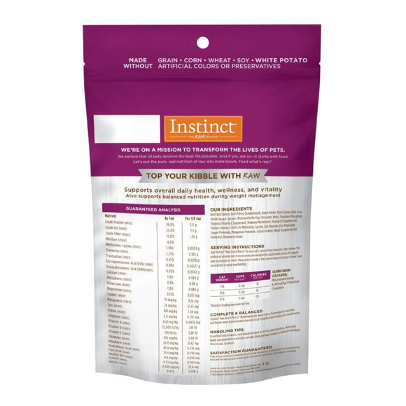 Instinct Raw Boost Mixers Multivitamin Freeze Dried Meal Topper for Adult Cats (5.5 oz) - Cat Treats 3