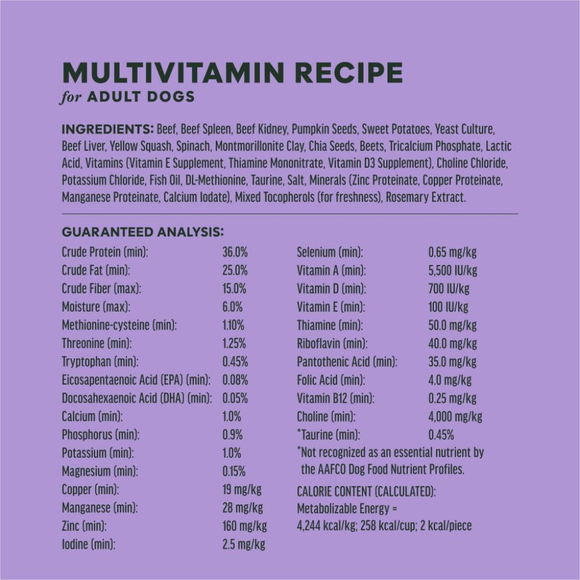 Instinct Raw Boost Mixers Multivitamin Freeze Dried Meal Topper for Adult Dogs - Dog Treats 7