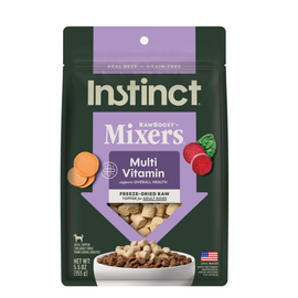 Instinct Raw Boost Mixers Multivitamin Freeze Dried Meal Topper for Adult Dogs - 5.5 oz - Dog Treats 1