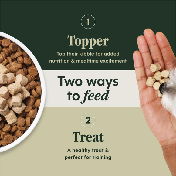 Instinct Raw Boost Mixers Tranquility Freeze Dried Meal Topper for Dogs (5.5 oz) - Dog Treats 6