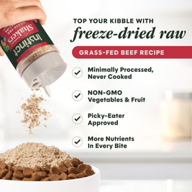 Instinct Raw Boost Shakers Freeze Dried Beef Recipe Meal Topper for Dogs - Dog Treats 2