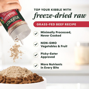 Instinct Raw Boost Shakers Freeze Dried Beef Recipe Meal Topper for Dogs - Dog Treats 2