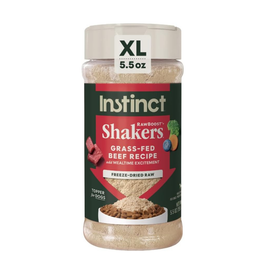 Instinct Raw Boost Shakers Freeze Dried Beef Recipe Meal Topper for Dogs - Beef Recipe - Dog Treats 1
