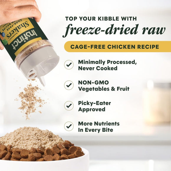 Instinct Raw Boost Shakers Freeze Dried Beef Recipe Meal Topper for Dogs - Dog Treats 11