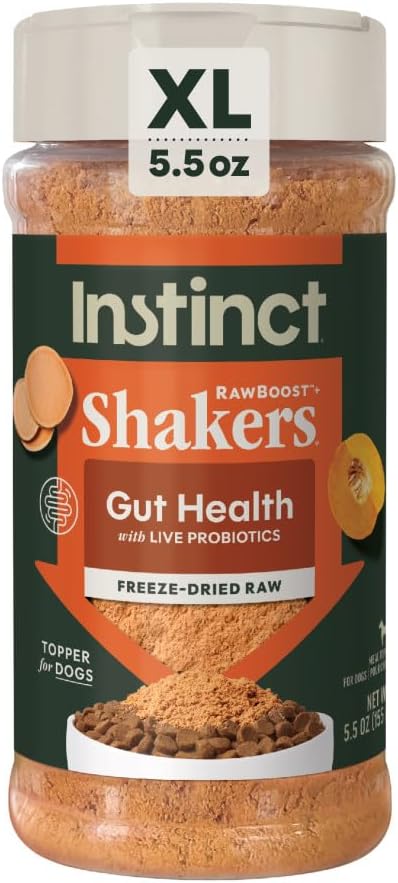 Instinct Raw Boost Shakers Freeze Dried Beef Recipe Meal Topper for Dogs - Healthy Digestion - Dog Treats 13