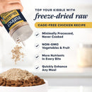 Instinct Raw Boost Shakers Freeze Dried Chicken Meal Topper for Cats (5.5 oz) - Cat Treats 3