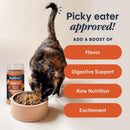 Instinct Raw Boost Shakers Freeze Dried Healthy Digestion Meal Topper for Cats (5.5 oz) - Cat Treats 4