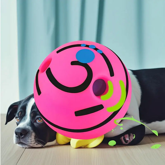 Interactive Squeak Ball Dog Toy – Durable Safe & Fun for All Breeds (Assorted Colors) - Interactive Dog Toys 3