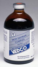 Iron Dextran-100 Injection (100mL) (Manufacturer may vary) - Pet Vitamins & Supplements 1