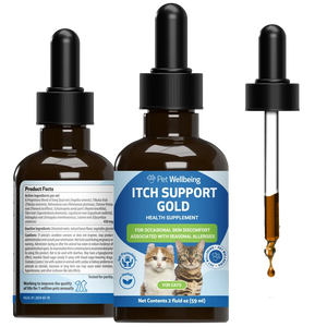 Itch Support Gold - For Allergy-Related Itch in Cats - Cat Supplements & Vitamins 1