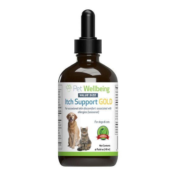 Itch Support Gold - For Allergy-Related Itch in Cats - Cat Supplements & Vitamins 5