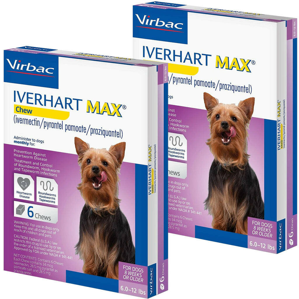 Effective 6-12 lbs. Dog Parasite Protection - Purple