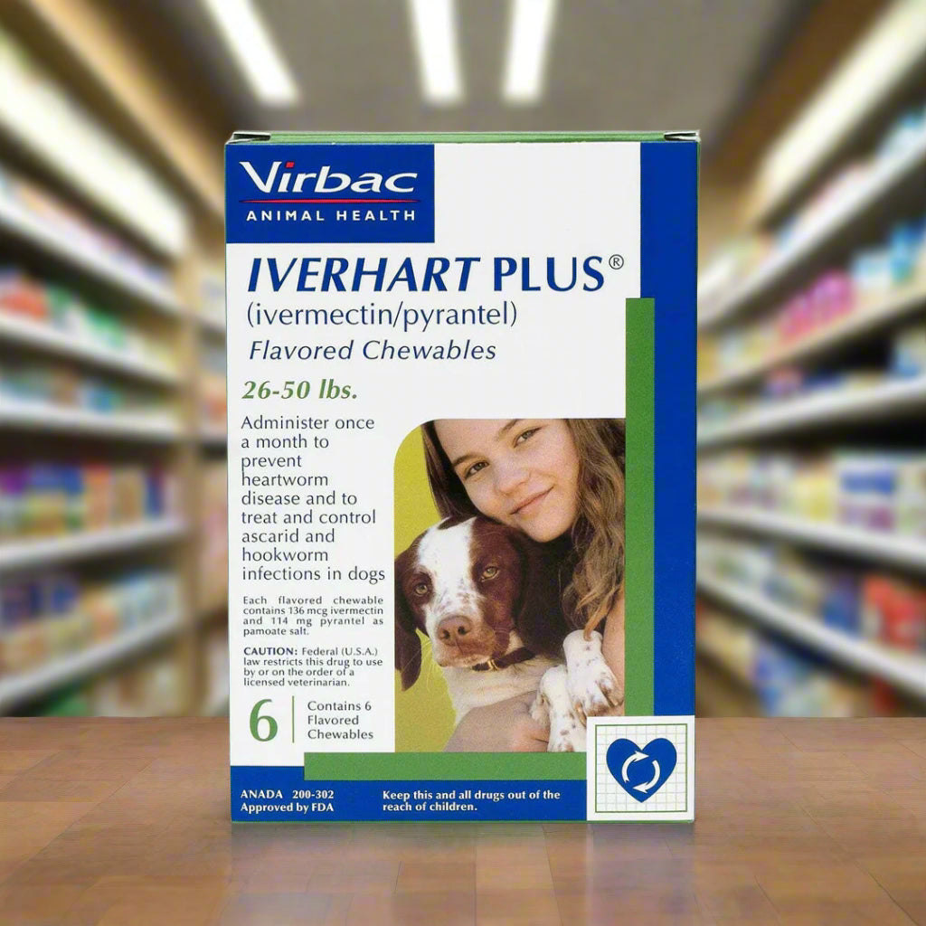 Effective 26-50 lbs. Dog Parasite Guard - Iverhart Plus