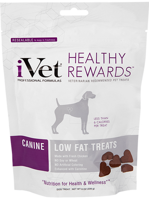 iVet Healthy Rewards Low Fat Treats for Dogs (8 oz) - Dog Treats 1