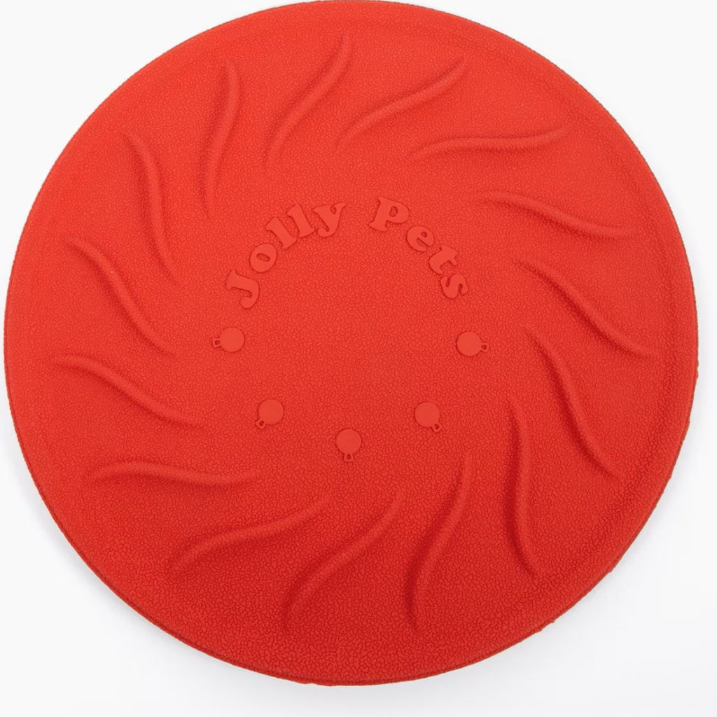 Jolly Pets Tuff Flyer Dog Disc - Tough, Floating Dog Toy