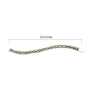 JW Pet Multi-Color Flexible Comfy Rope Bird Cage Perch - 32 inches