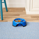 JW Pet Skid Stop Slow Feed Bowl For Dog (Assorted Colors)
