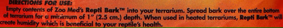 Zoo Med Premium ReptiBark Natural Fir Bedding Substrate For Reptiles