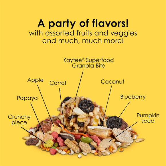 Kaytee Fiesta Cockatiel Bird Food - Bird Food 7