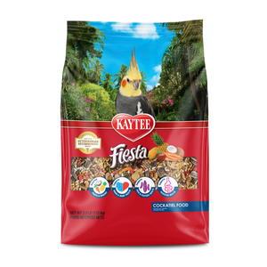 Kaytee Fiesta Cockatiel Bird Food - 2.5 lb - Bird Food 1