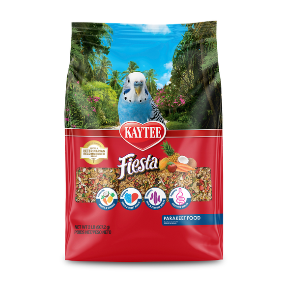 Kaytee Fiesta Parakeet Bird Food (2 lb) - Bird Food 1