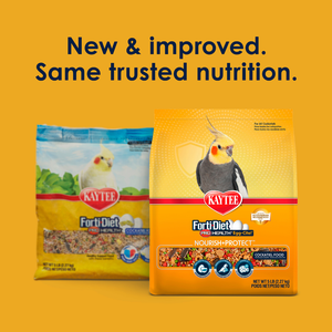 Kaytee Forti-Diet Pro Health Egg-Cite! Cockatiel Bird Food (5 lb) - Bird Food 2