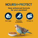 Kaytee Forti-Diet Pro Health Egg-Cite! Parakeet Bird Food (5 lb) - Bird Food 4