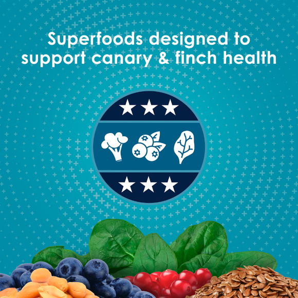 Kaytee Forti-Diet Pro Health Nourish + Protect Canary & Finch Bird Food (2 lb) - Bird Food 3