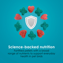 Kaytee Forti-Diet Pro Health Nourish + Protect Cockatiel Bird Food (5 lb) - Bird Food 7