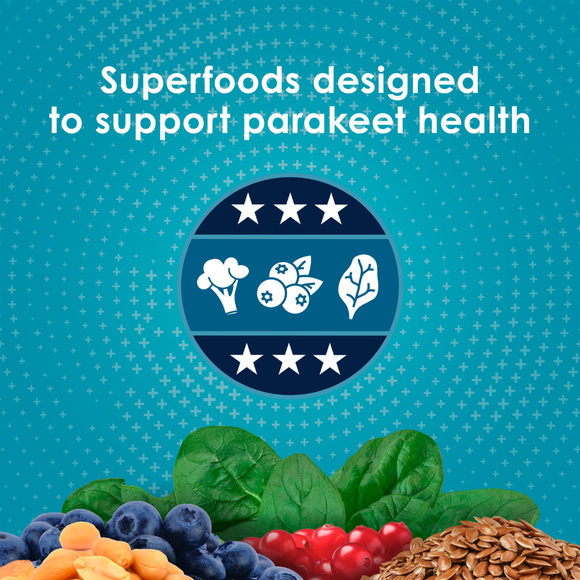 Kaytee Forti-Diet Pro Health Nourish + Protect Parakeet Bird Food - Bird Food 4