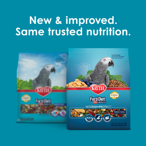 Kaytee Forti-Diet Pro Health Nourish + Protect Parrot Bird Food - Bird Food 2