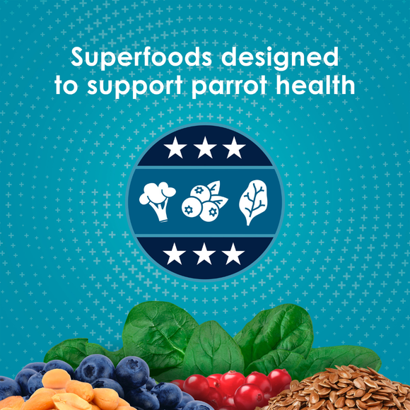 Kaytee Forti-Diet Pro Health Nourish + Protect Parrot Bird Food - Bird Food 12