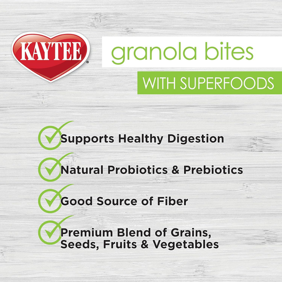 Kaytee Granola Bites Bird Treats (4.5 oz) - Bird Treats 3