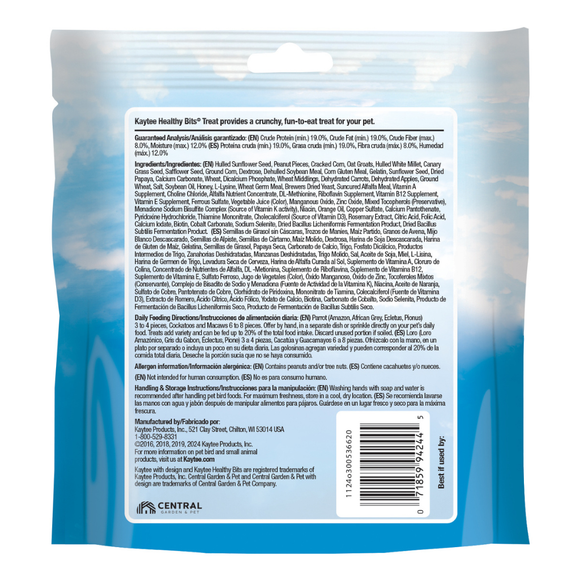 Kaytee Healthy Bits Treats for Parrots Bird Treats (4.5 oz) - Bird Treats 2
