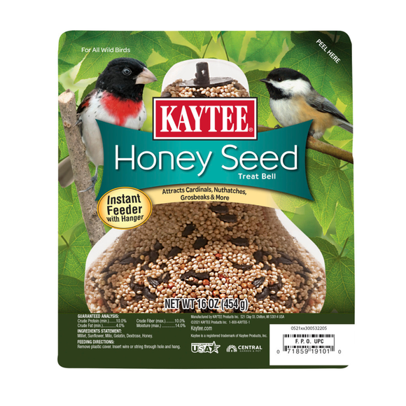 Kaytee Honey Seed Treat Bell