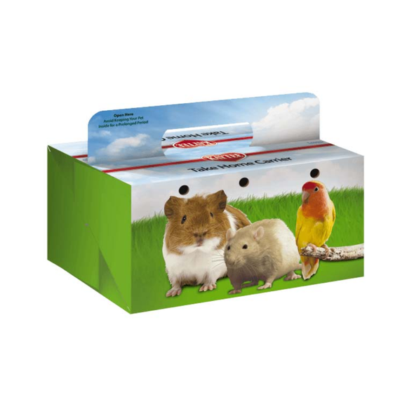 Kaytee Take Home Carrier Disposable Cardboard Pet Carrier - large