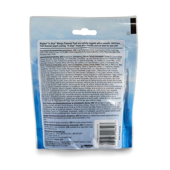 Kaytee Yo Dips Mango Flavored Bird Treats (3.5 oz) - Bird Treats 2