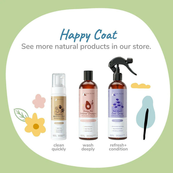 kin+kind Grapefruit Natural Coat Spray For Dog Smells (12 oz)