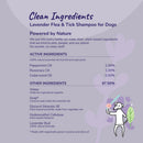 kin+kind Lavender Flea + Tick Biobased Relief Shampoo For Dog (12 oz)