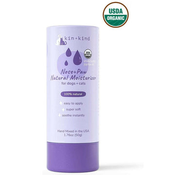 kin+kind Nose & Paw Natural Moisturizer Stick for Dogs & Cats (2.3 oz)