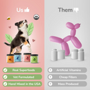 kin+kind Organic Healthy Poops Digestion Supplement for Cats & Dogs