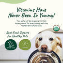 kin+kind Organic VitaBoost Supergreens Supplement For Large Dogs & Cats (8 oz)