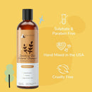 kin+kind Sensitive Skin Natural Shampoo For Puppies & Kittens, Unscented (12 oz)
