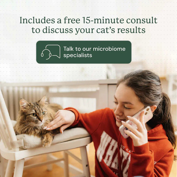 Kitty Biome At-Home Kit Gut Microbiome Test for Cats - Cat Digestive & Probiotics Supplements 9